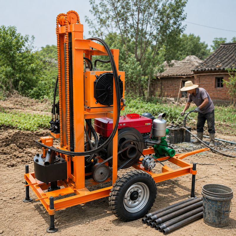 Heavy Equipment Drilling Rig - Heavy Duty Water Well Drilling Machine