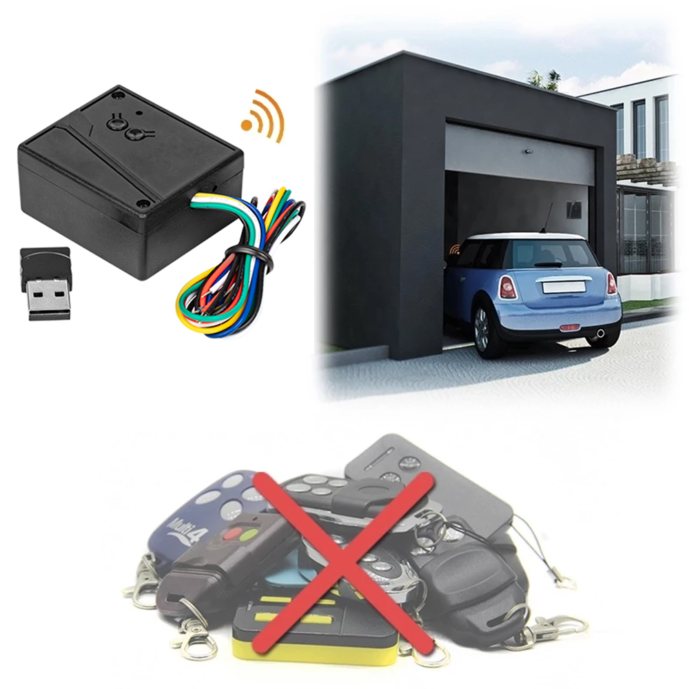 Heavy Equipment Garage - Universal Car Wireless Transmitter And Receiver