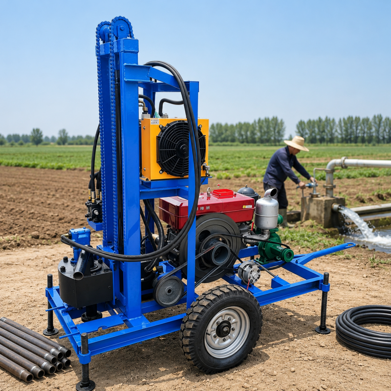 Heavy Equipment Drilling Rig - Heavy Duty Water Well Drilling Machine