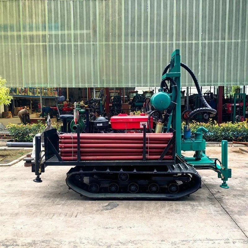 Compact Crawler Borehole Drill - Heavy Equipment Drilling Rig review and price