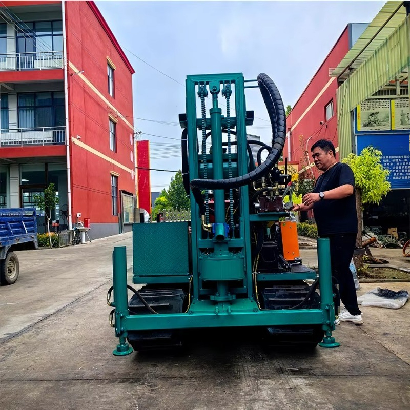 Compact Crawler Borehole Drill - Heavy Equipment Drilling Rig review and price