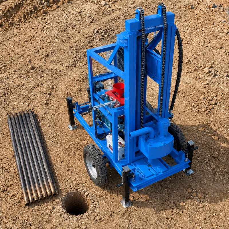 Heavy Duty Water Well Drilling - Heavy Equipment Drilling Rig review and price