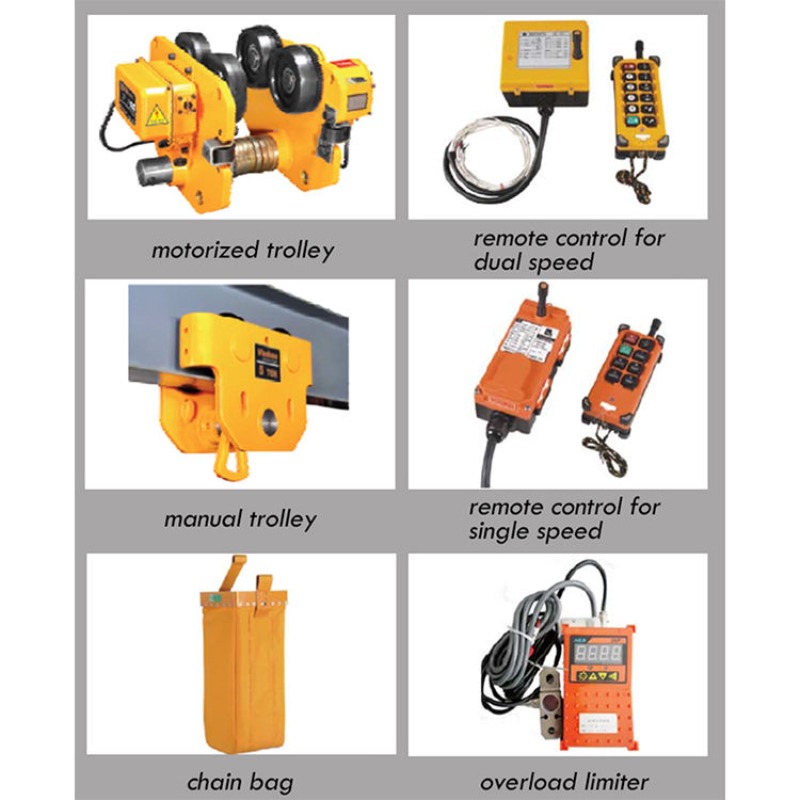 500kg 1  2  3  5  7.5  10 Ton  - Electric Chain Hoist review and price