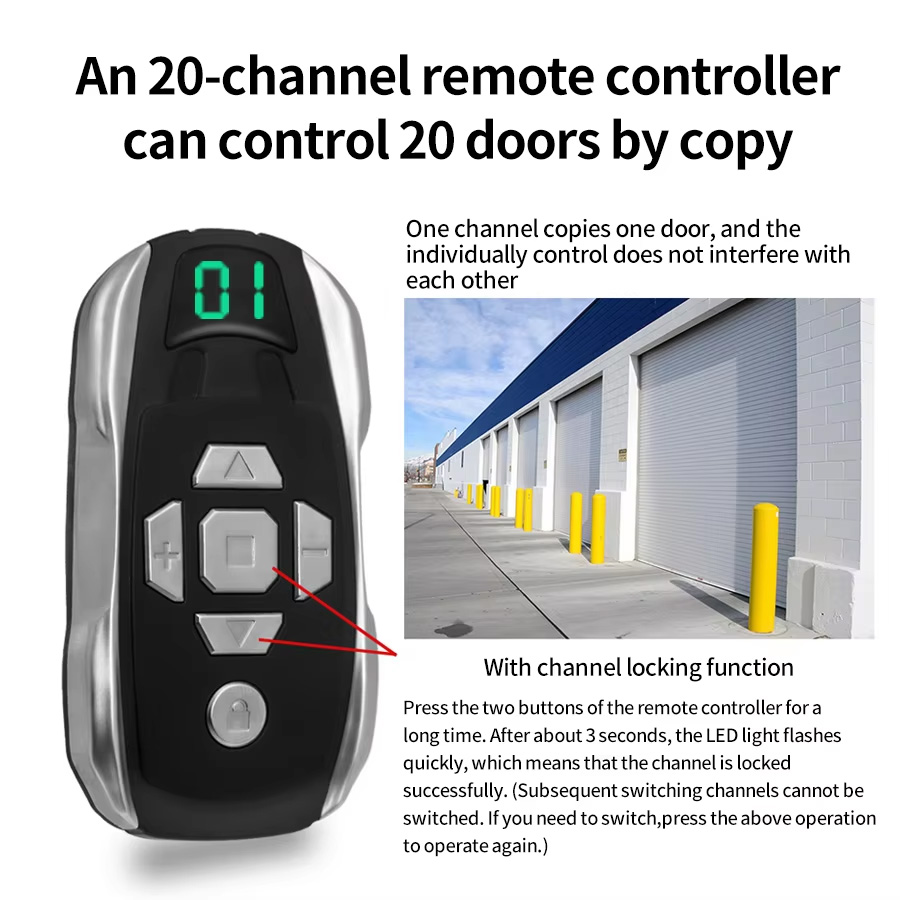 20 in 1 Universal Garage Door  - Heavy Equipment Garage review and price