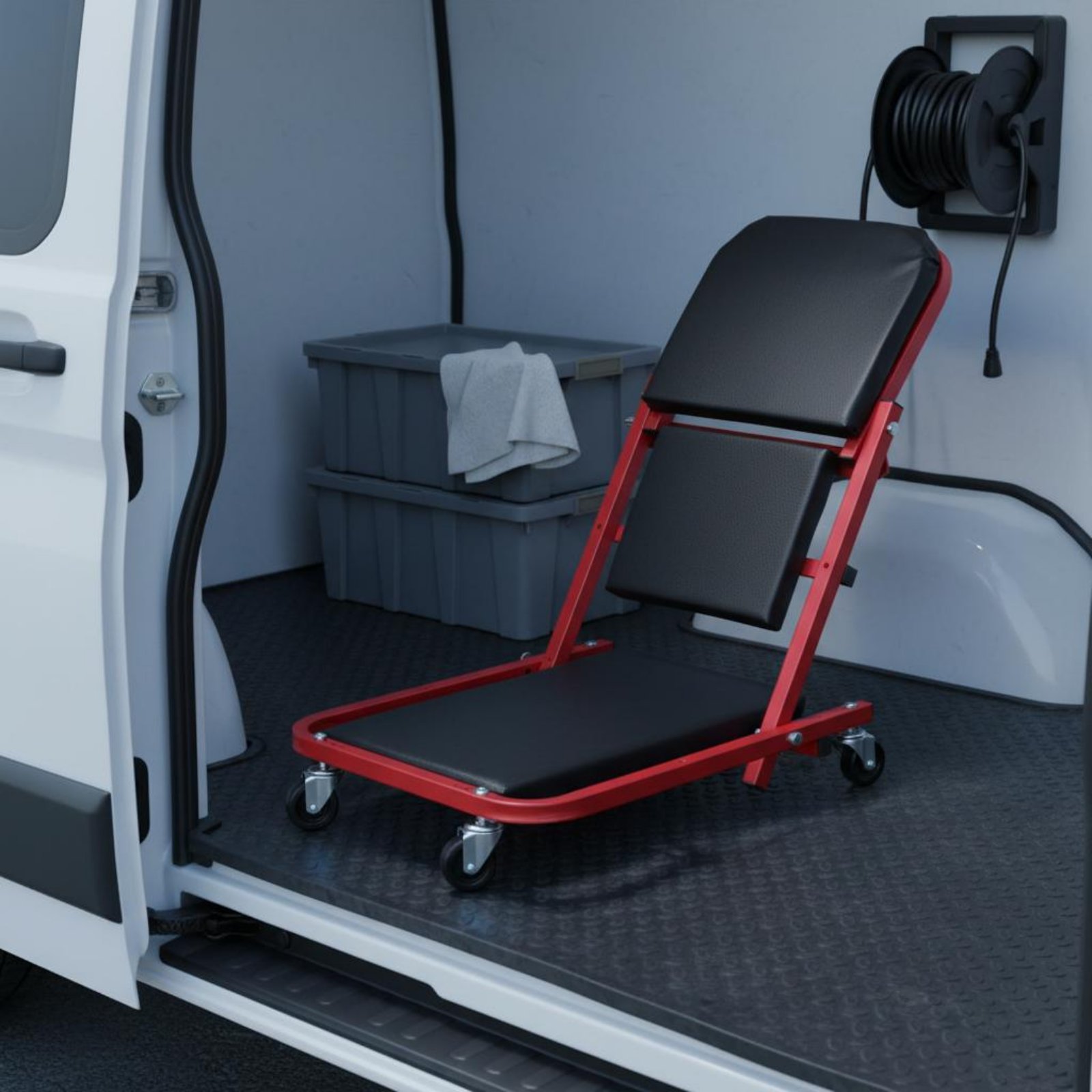 Folding Creeper Seat Foldable  - Heavy Equipment Garage review and price