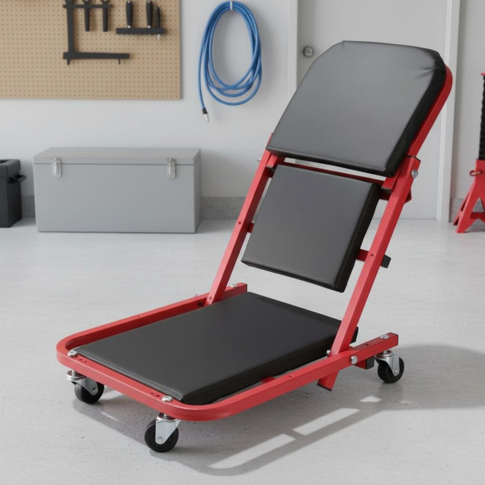 Folding Creeper Seat Foldable  - Heavy Equipment Garage review and price