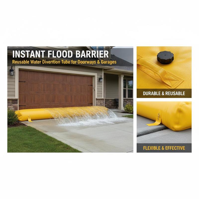 Flood Barrier 24 ft x 12 in Fo - Heavy Equipment Garage review and price