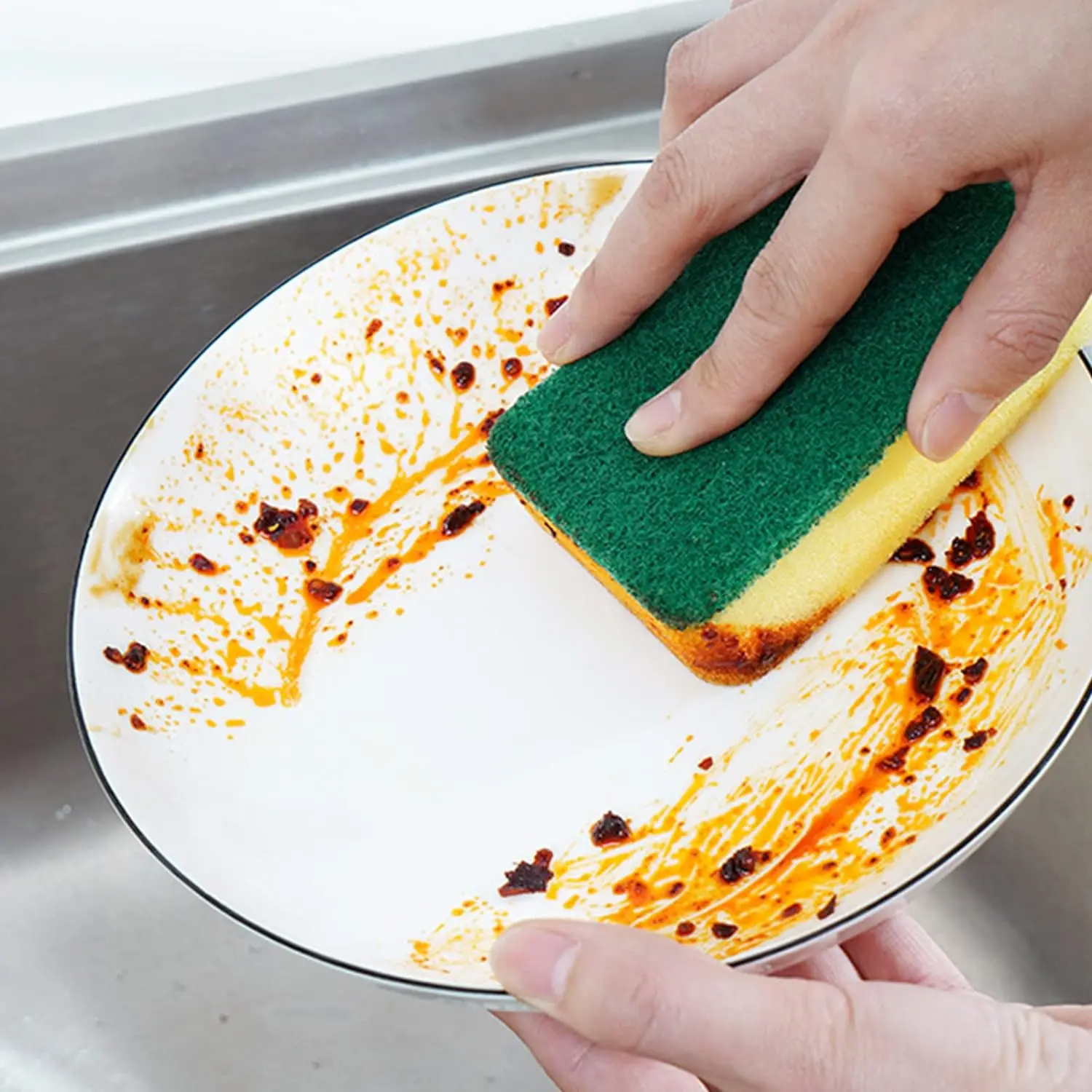 Double sided magic sponge for  - Grease For Heavy Equipment review and price
