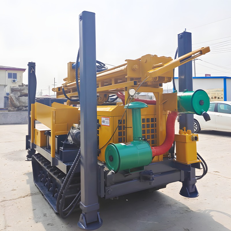 Heavy Duty Crawler Water Well  - Heavy Equipment Drilling Rig review and price