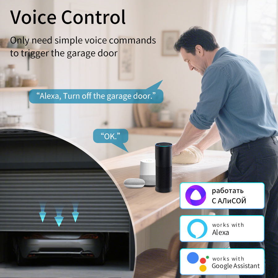 Tuya Smart WiFi or Zigbee Gara - Heavy Equipment Garage review and price