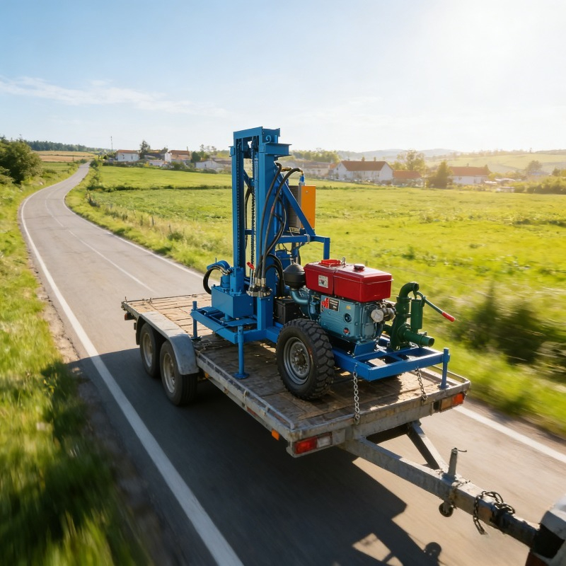 Heavy Duty Small Blue Diamond  - Heavy Equipment Drilling Rig review and price