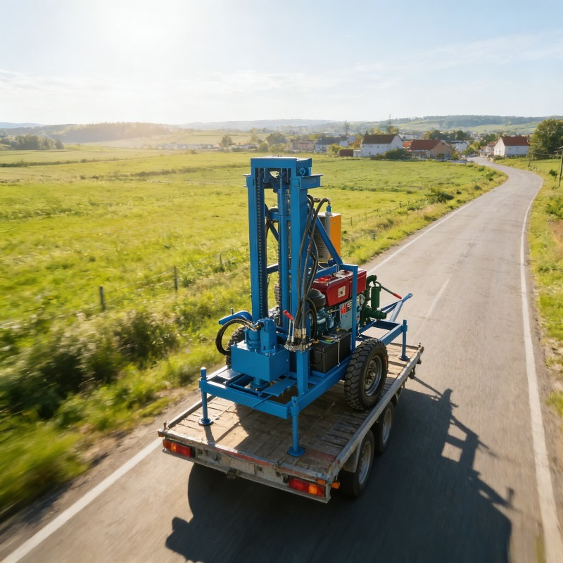 Heavy Duty Small Blue Diamond  - Heavy Equipment Drilling Rig review and price