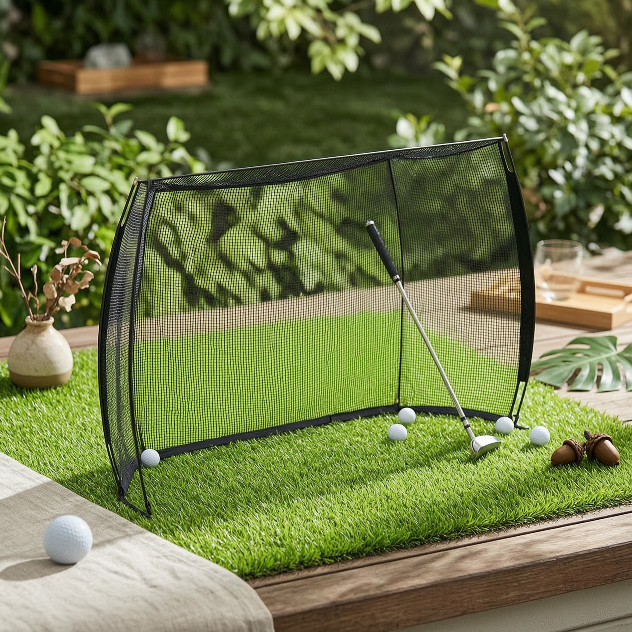 Golf Practice Net Large Golf T - Heavy Equipment Garage review and price