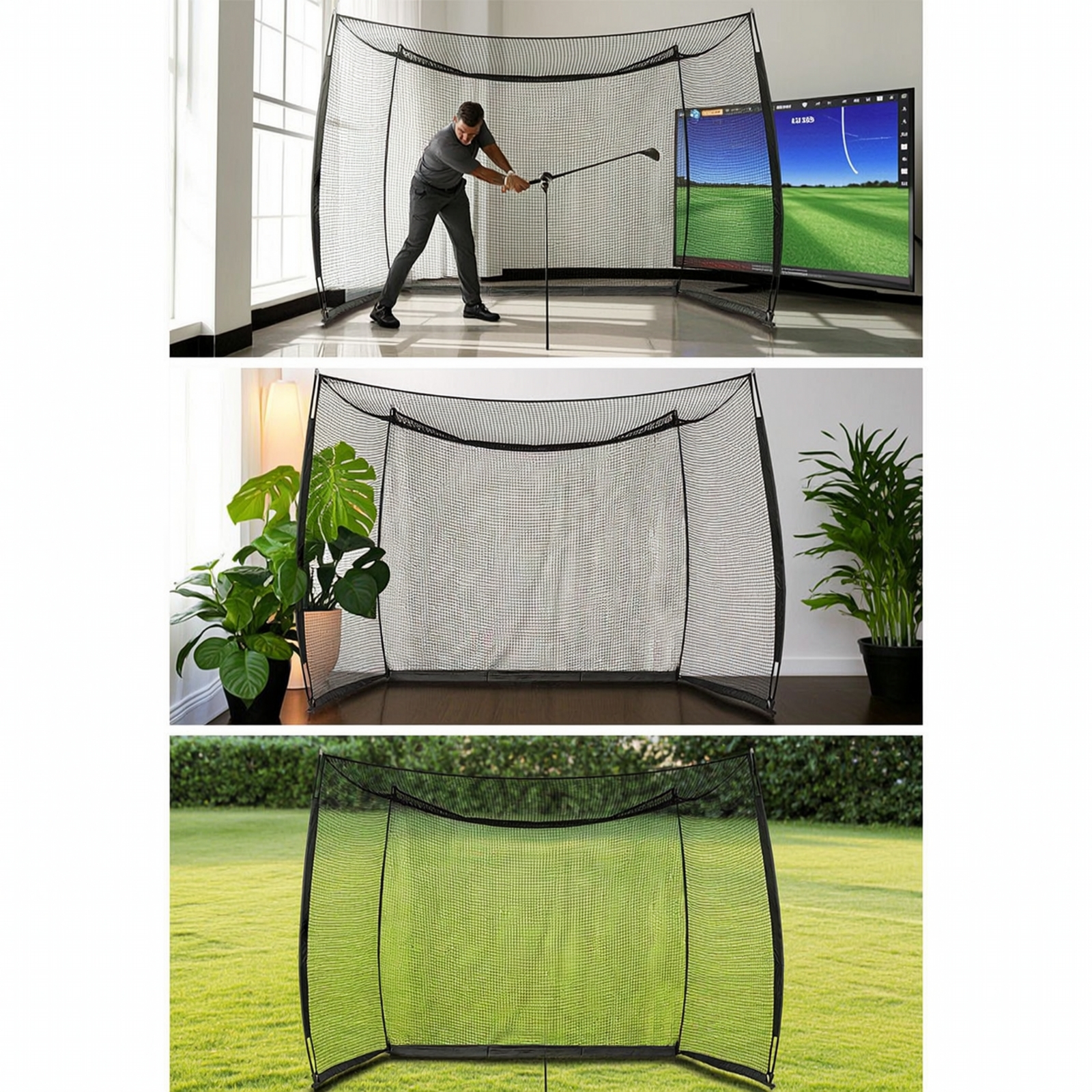 Golf Practice Net Large Golf T - Heavy Equipment Garage review and price