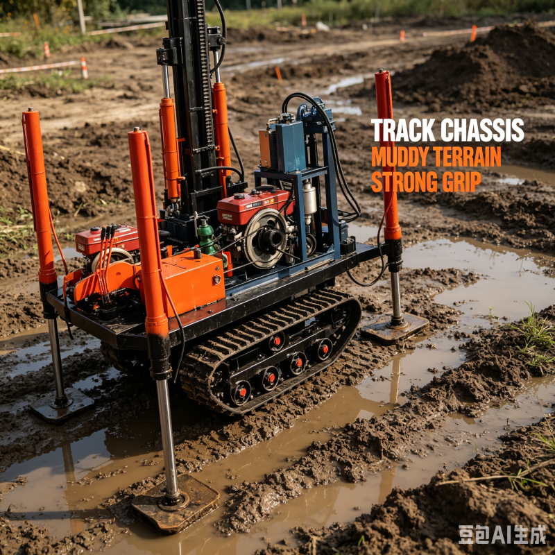 Self Propelled Crawler Water W - Heavy Equipment Drilling Rig review and price