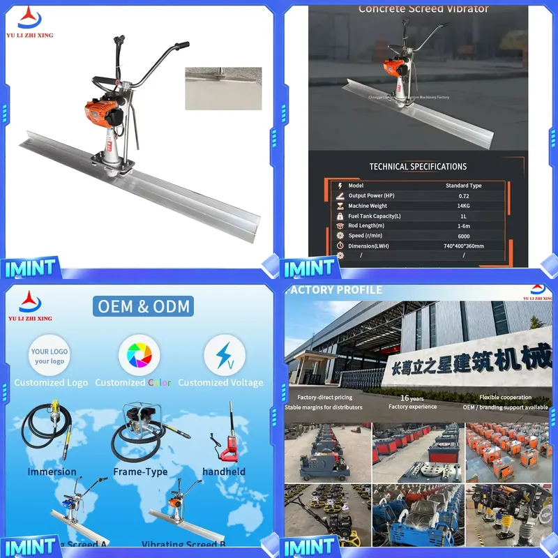 Hot Sale Factory Direct Sale E - Concrete Screed Vibrator review and price