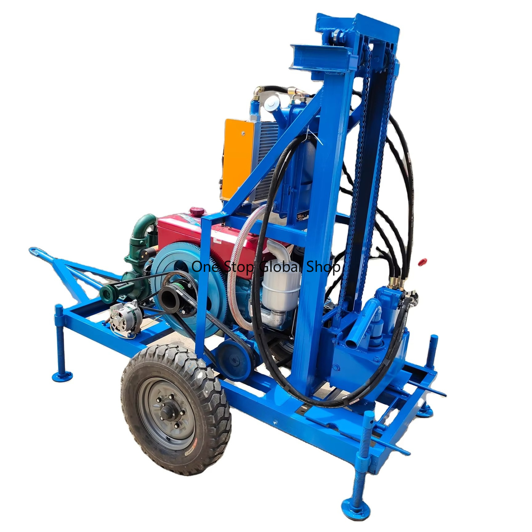 Factory Direct Sale Hydraulic  - Heavy Equipment Drilling Rig review and price