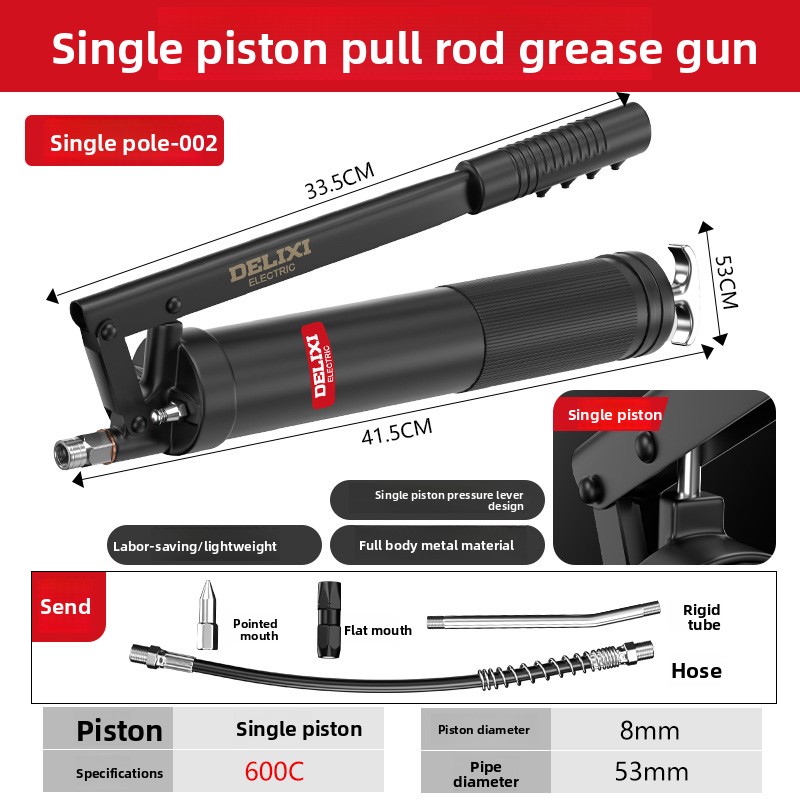 600cc High Pressure Manual Gre - Grease For Heavy Equipment review and price