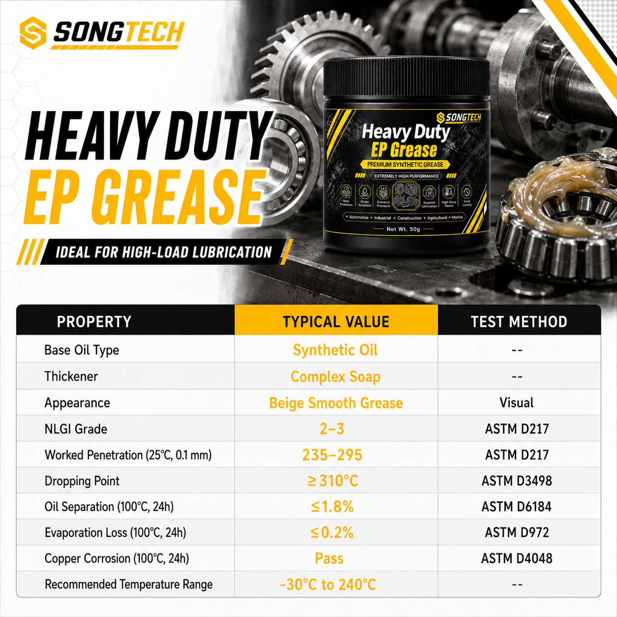 Heavy Duty Grease Anti-Seize E - Grease For Heavy Equipment review and price