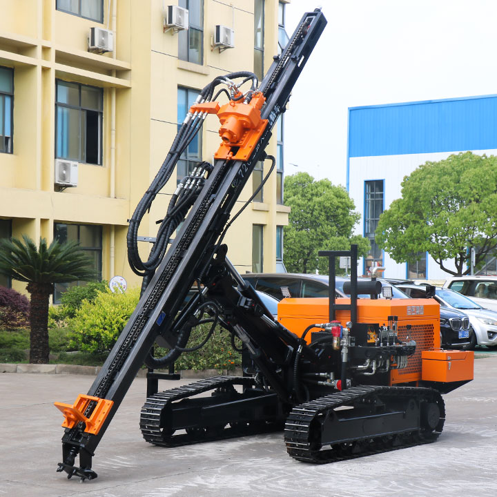 Heavy Duty Hydraulic Crawler D - Heavy Equipment Drilling Rig review and price
