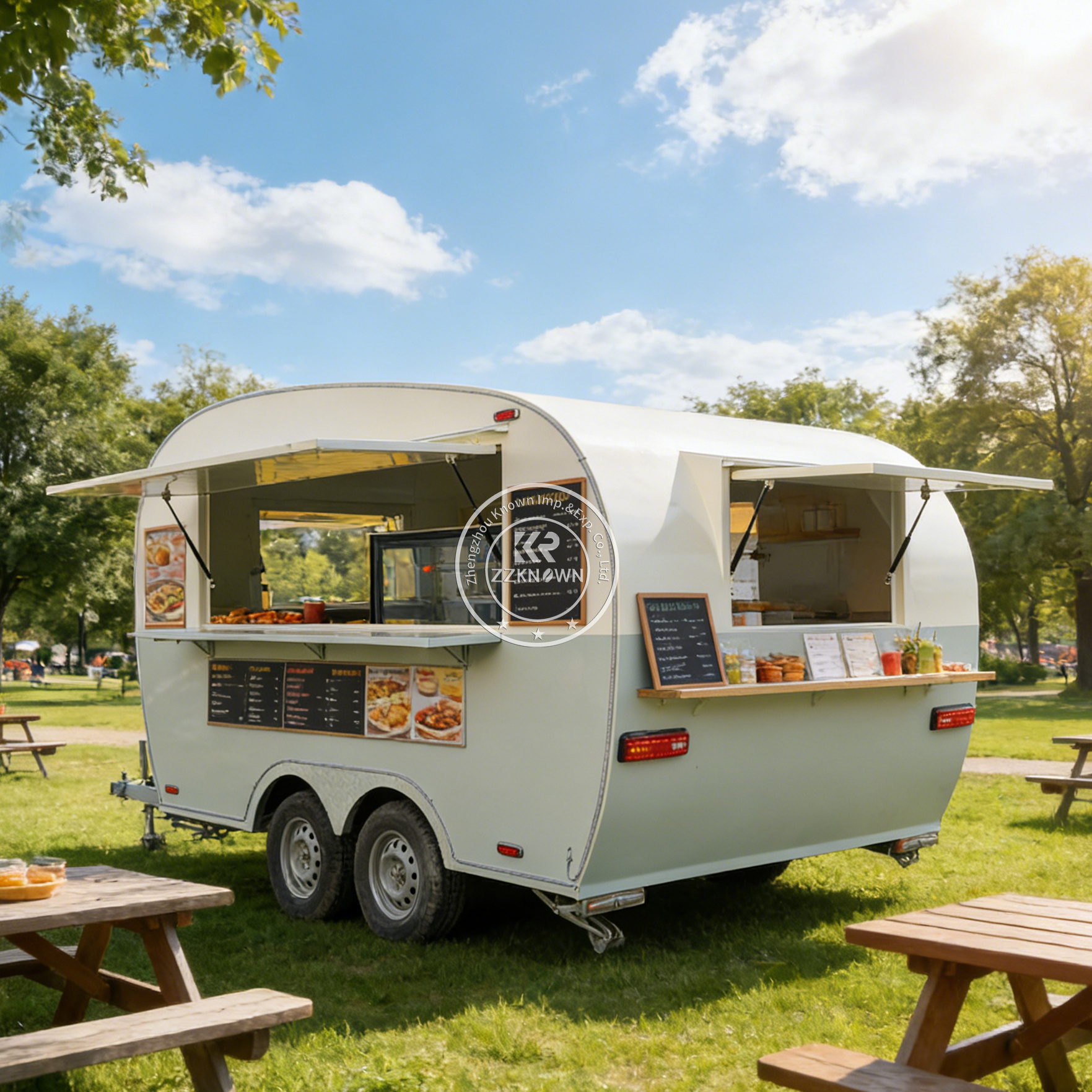 Commercial Outdoor Fast Food C - Heavy Equipment In Kitchen review and price