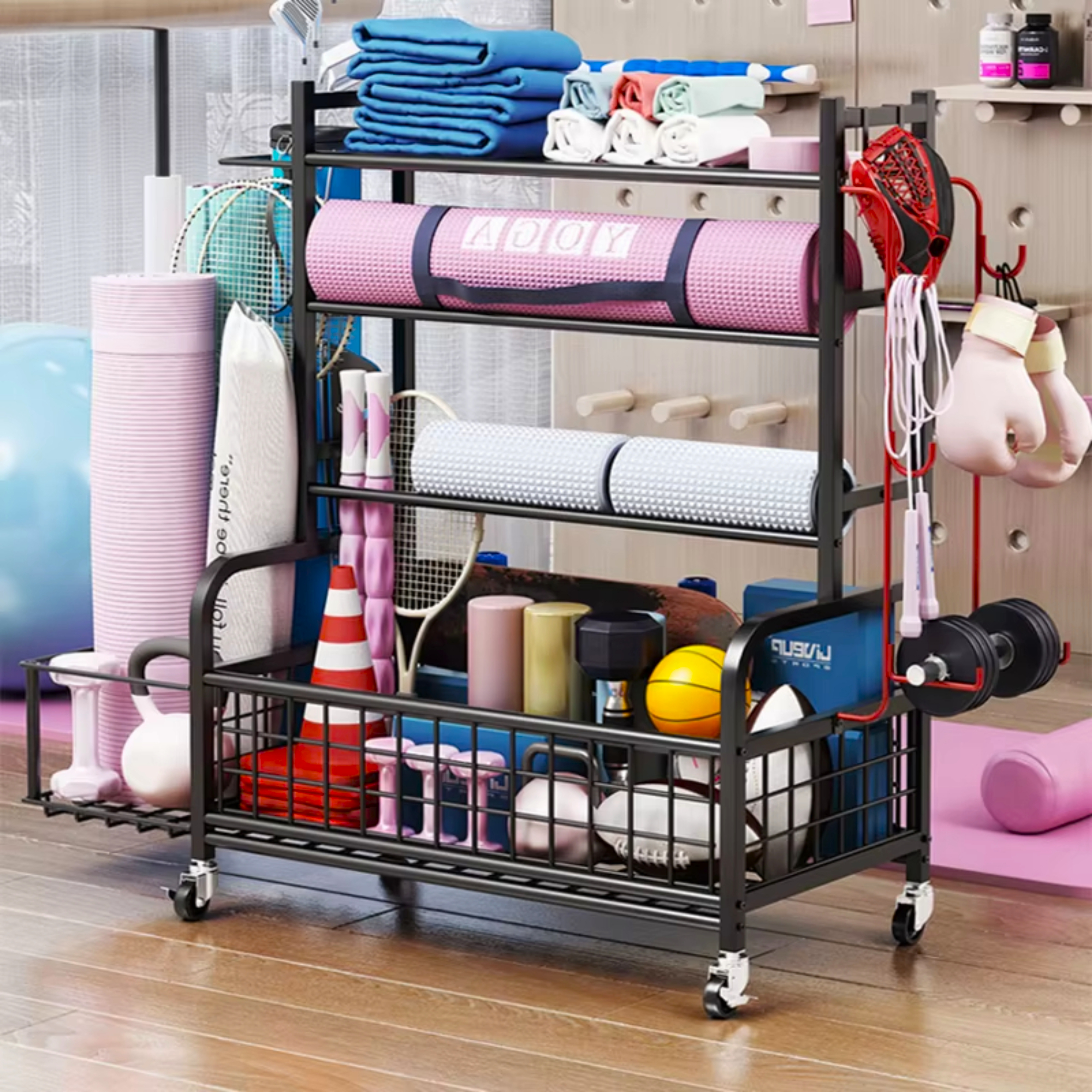 Blacksmith 4 Tier Storage Rack - Heavy Equipment In Kitchen review and price