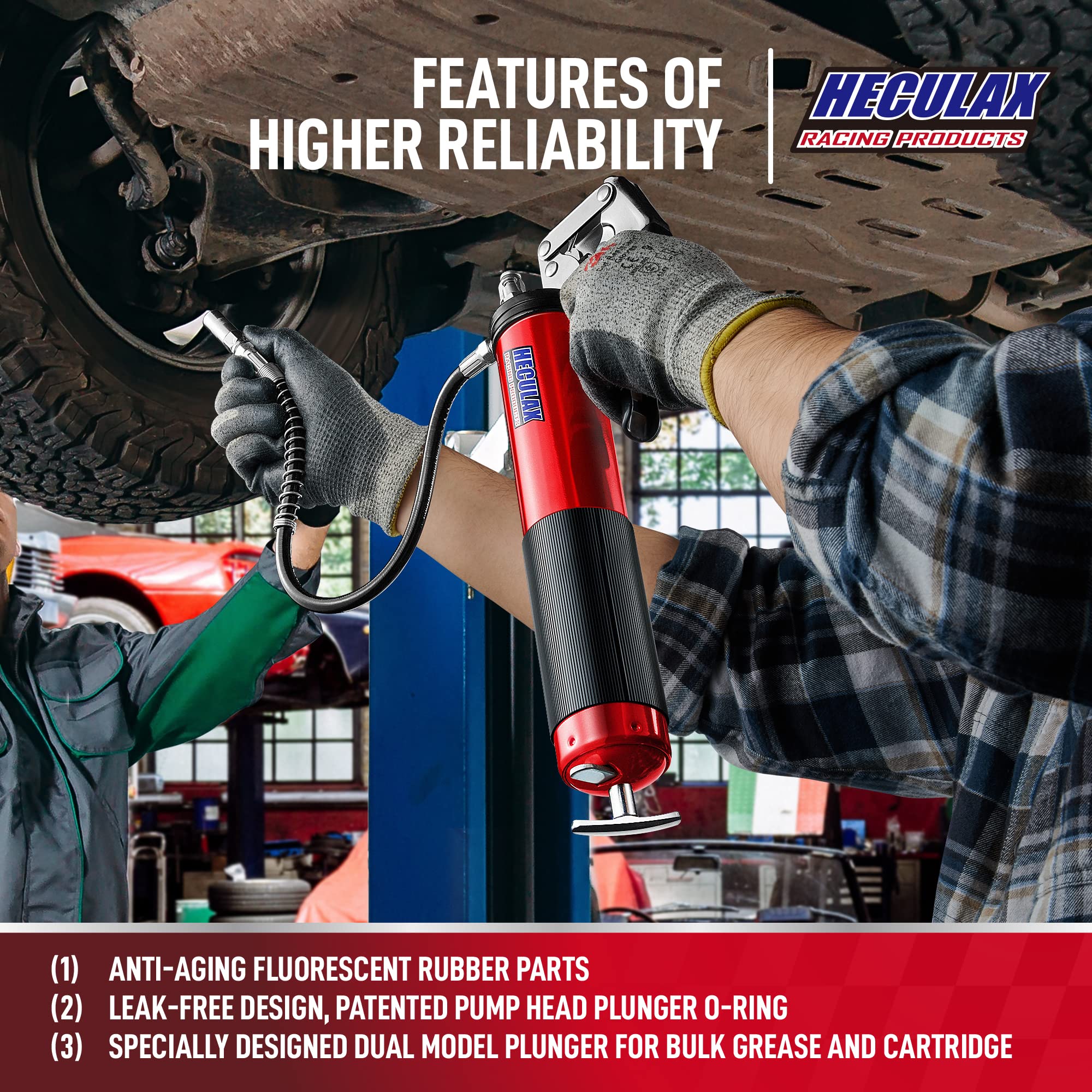 Bravex 6000 PSI Heavy Duty Gre - Grease For Heavy Equipment review and price