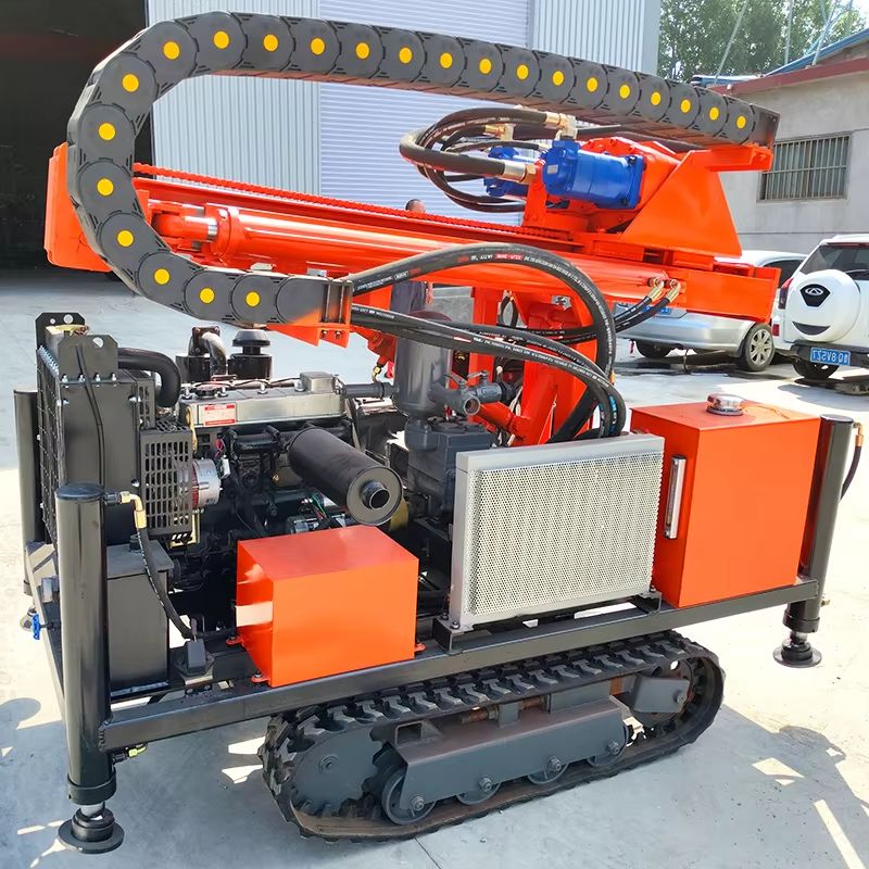 Customized 200m Deep Hole Dril - Heavy Equipment Drilling Rig review and price