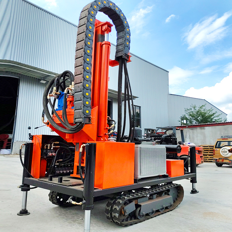 Customized 200m Deep Hole Dril - Heavy Equipment Drilling Rig review and price