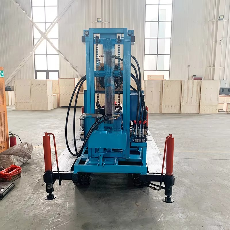 Heavy Duty Crawler Water Well  - Heavy Equipment Drilling Rig review and price