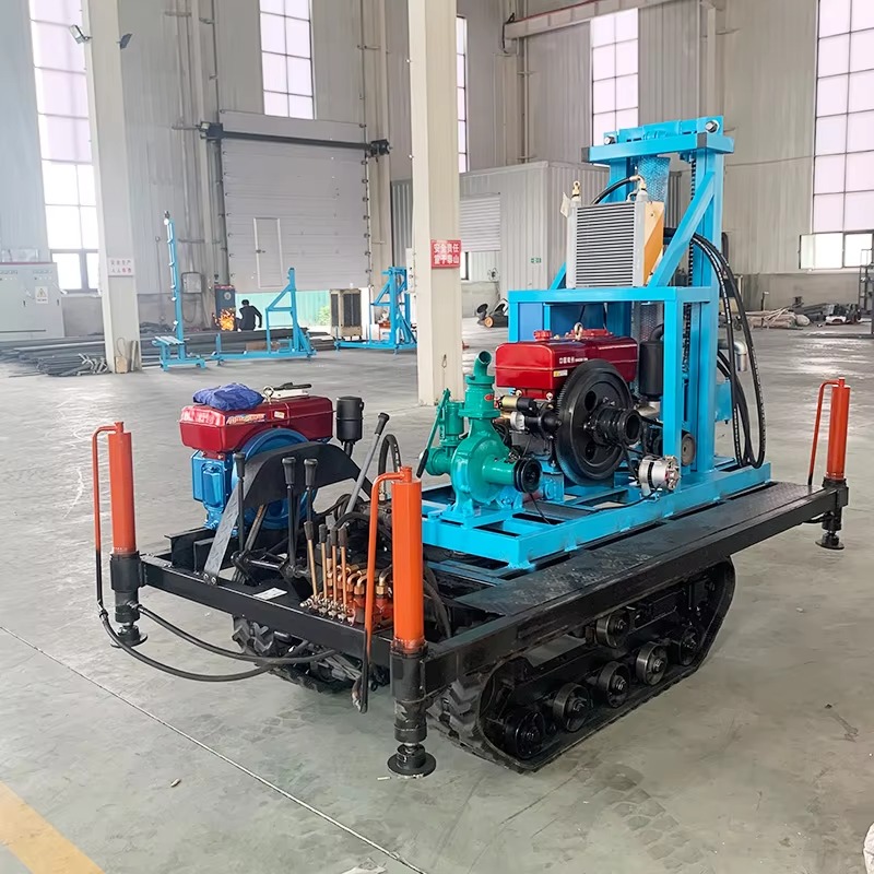 Heavy Duty Crawler Water Well  - Heavy Equipment Drilling Rig review and price