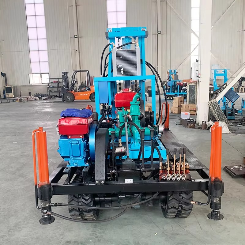 Heavy Duty Crawler Water Well  - Heavy Equipment Drilling Rig review and price